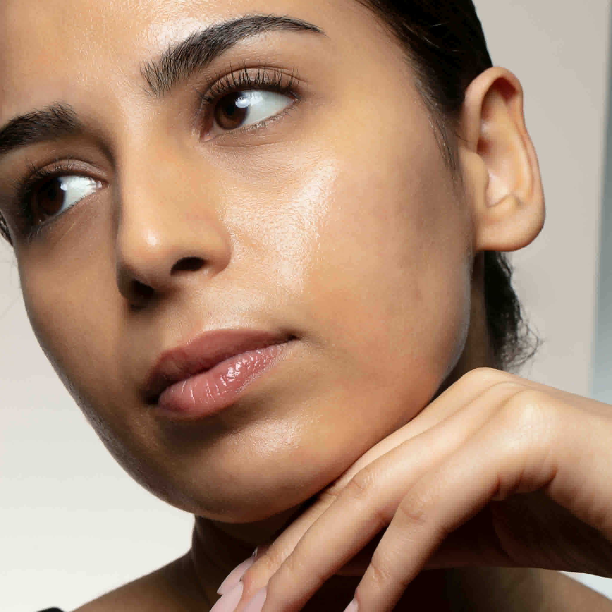 Healthy glowing skin close-up for CDT Beauty Morecambe